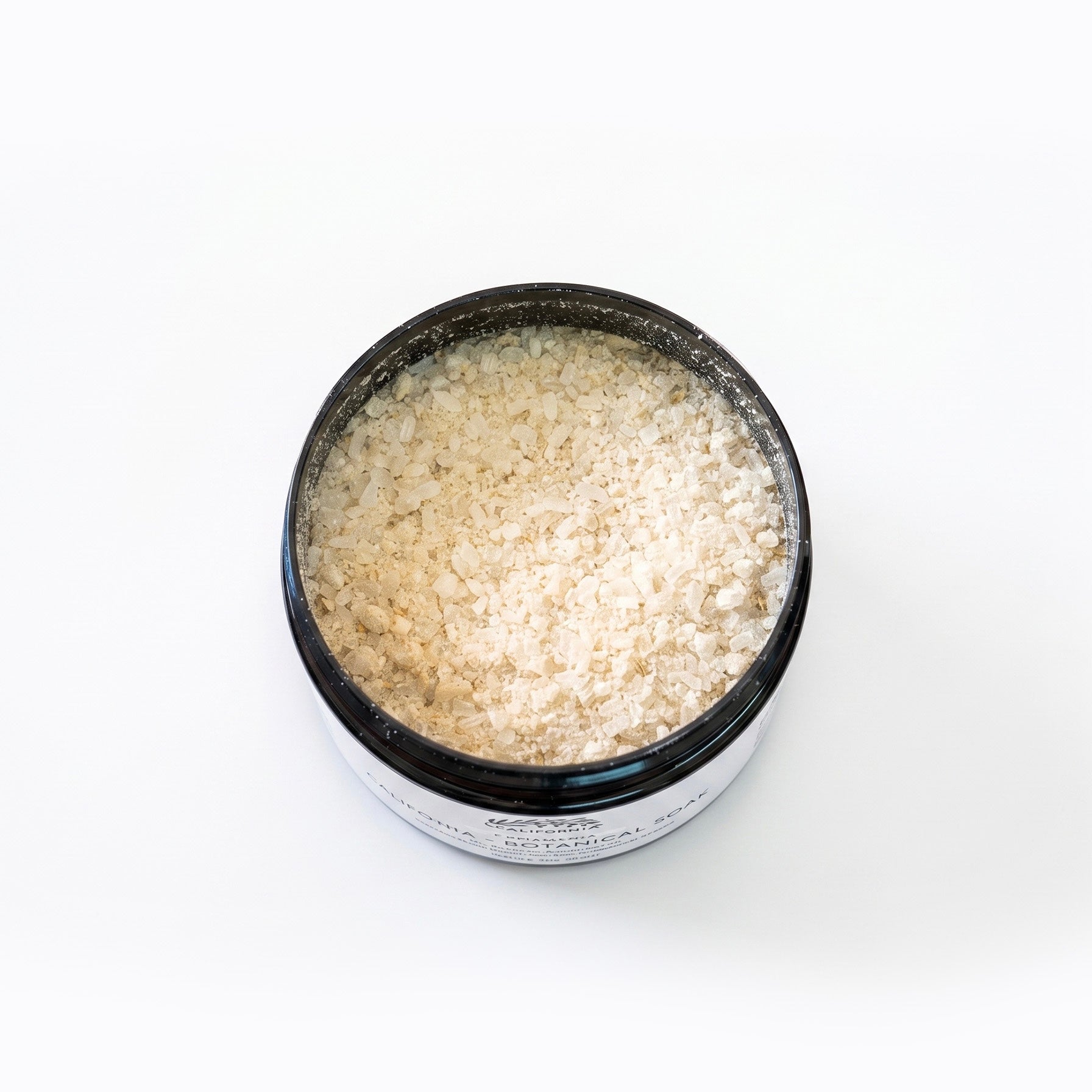 Lumora Botanical Soak texture — Epsom Salt and Coconut Milk, naturally unscented