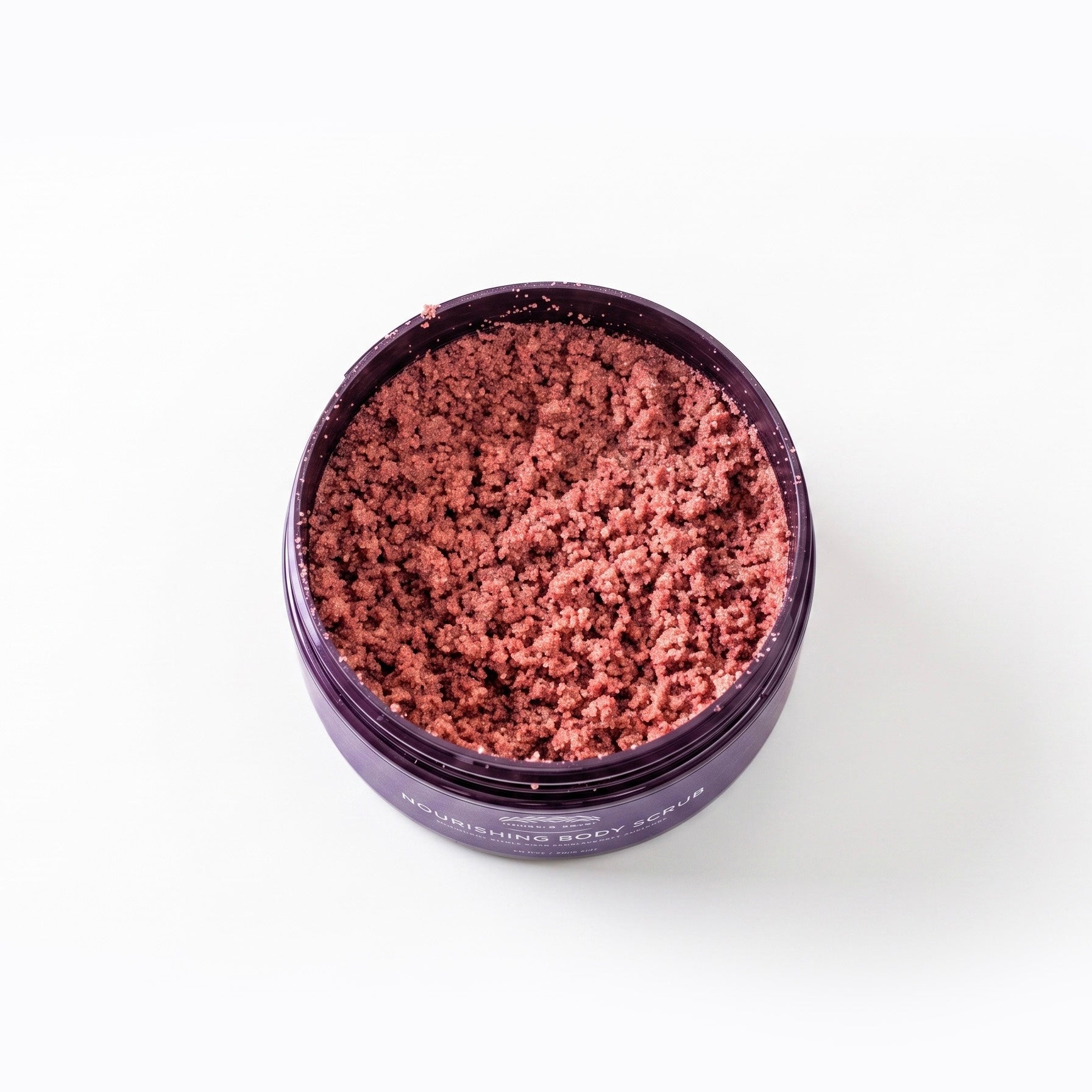 Nourishing Body Scrub texture — Pink Clay, native wattleseed and jojoba